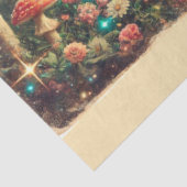 Whimsical Vintage Toadstool Talks Alice Cat 薄葉紙 (詳細)