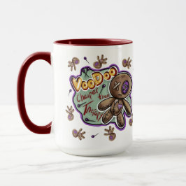 Whimsical Voodoo Doll Mug マグカップ