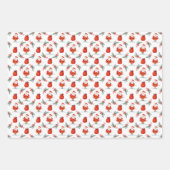 Whimsical Watercolor Christmas | Holiday ラッピングペーパーシート (正面2)