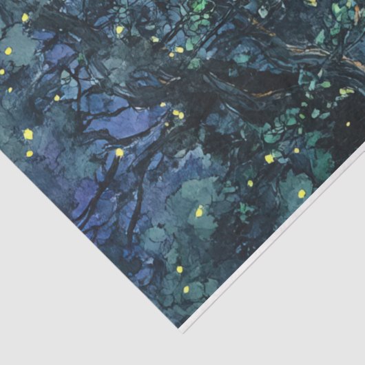 Whimsical Watercolor Fairy Garden Decoupage Paper 薄葉紙 (詳細)