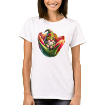 Whimsical Watercolor Garden Gnome