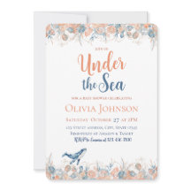 Whimsical Watercolor Under the Sea Baby Shower