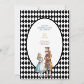 Whimsical Watercolor Wonderland Birthday Party 招待状 (裏面)