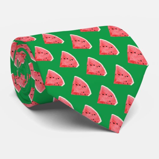 Whimsical Watermelon Slices ネクタイ (ロール)