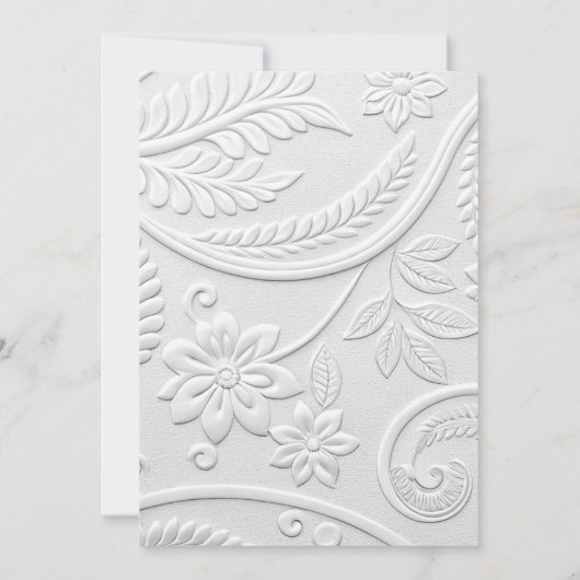 Whimsical  Wedding Dinner 招待状 (裏面)