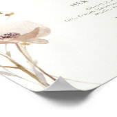  whimsical wildflower｜アイボリー シグネチャードリンク サイン (角)