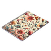 Whimsical Wildflower Garden Notebook ノートブック (左側)
