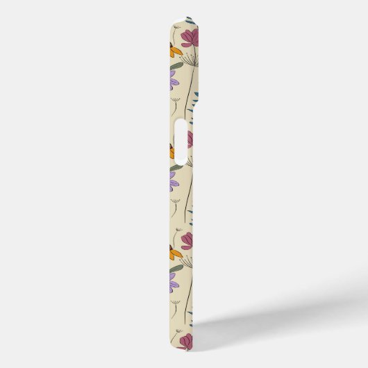 Whimsical Wildflower Seamless Pattern Case-Mate iPhoneケース (裏面 / 右)