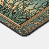 Whimsical Wildflower Starry Sunset デスクマット (コーナー)