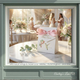 Whimsical Wings & Watercolor Wishes | ハチドリ フェイバーボックス