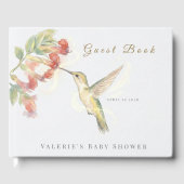 Whimsical Wings & Watercolor Wishes | Hummingbird  ゲストブック (正面)