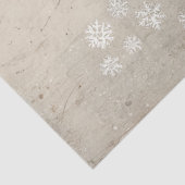 Whimsical Winter Fairy Blue Floral Decoupage 薄葉紙 (詳細)