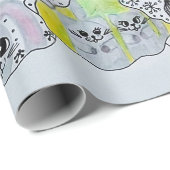 "Whimsical Winter Forest" Artistic Hand-Drawn Gift ラッピングペーパー (ロールコーナー)