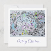 Whimsical Winter Forest Magical Creatures カード (正面)