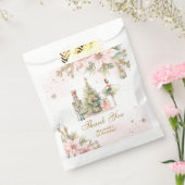 Whimsical Winter Onederland pastel thank you フェイバーバッグ (封をした状態)