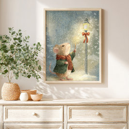  Whimsical Winter Storybook kids Poster ポスター