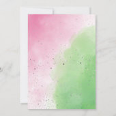 Whimsical Witch Birthday Party 招待状 (裏面)