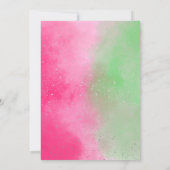 Whimsical Witch Birthday Party 招待状 (裏面)