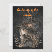 Whimsical Witch on Black Damask セーブザデート (正面)