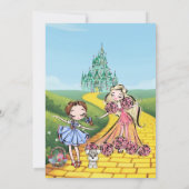 Whimsical Wizard of Oz Birthday Party Invitation 招待状 (裏面)