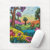 Whimsical Wonderland マウスパッド (マウス)
