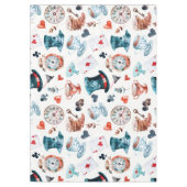 Whimsical Wonderland Tea Party Pattern テーブルクロス (正面)