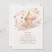 Whimsical Wonders Candyland Birthday card 招待状 (正面)