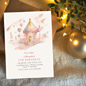Whimsical Wonders Candyland Birthday card 招待状