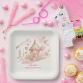 Whimsical Wonders Candyland paper Plate ペーパープレート (パーティー)