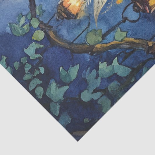 Whimsical Woodland Animals & Fairy Decoupage Paper 薄葉紙 (詳細)