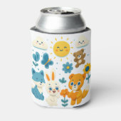 Whimsical Woodland Friends Can Cooler 缶クーラー (缶裏面)