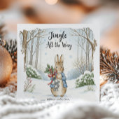 Whimsical Woodland Peter Rabbit シーズンカード