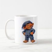Whimsical Woodland Troll Find Your Magic Gift コーヒーマグカップ (左)