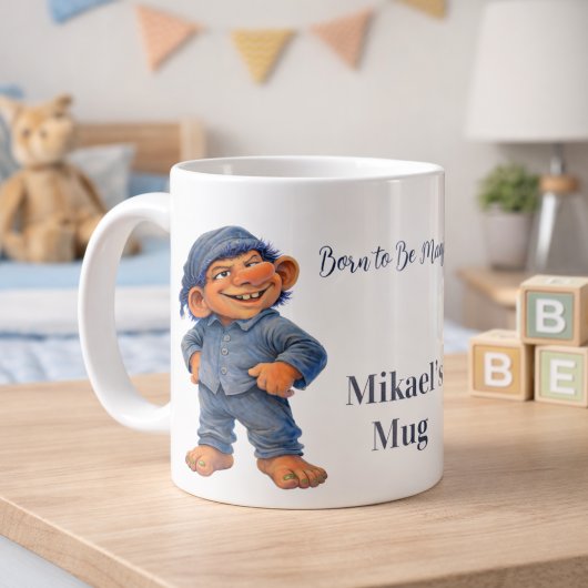 Whimsical Woodland Troll Find Your Magic Gift コーヒーマグカップ