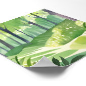 Whimsical Woods | Forest Watercolor Landscape ポスター (角)