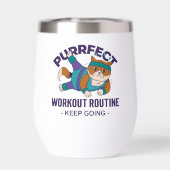 Whimsical Workout Cat (背面)
