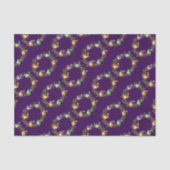 Whimsical Wreath Border Adorned With Witchy Toads 薄葉紙 (正面)