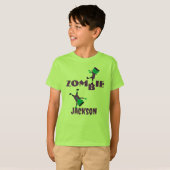 Whimsical Zombie Party Halloween Party Tシャツ (正面フル)