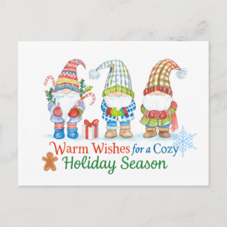 Whimsicale wishes for  cozy holiday season ポストカード