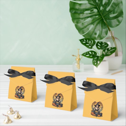 Whimsically Enchanting Witch With Spiders フェイバーボックス (複数)