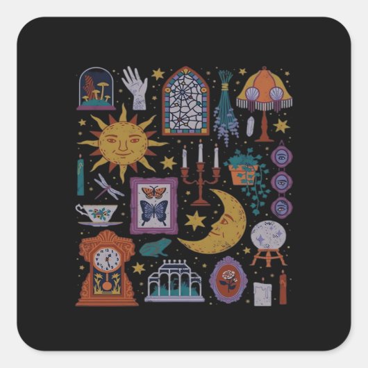 Whimsigothクラシック – ゴシック・ロマンス スクエアシール (正面)