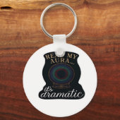 Whimsigothファンタジー – 神秘的な森、月&等 キーホルダー (正面)