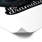 Whimsigothファンタジー – 神秘的な森、月&等 ポスター (角)