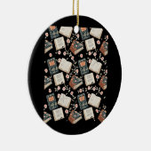 Whimsigoth Booktok美学グラフィック セラミックオーナメント (右)