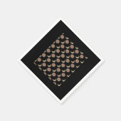 Whimsigoth Cloudsグラフィック スタンダードカクテルナプキン (角)