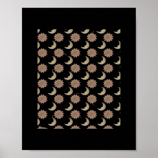 Whimsigoth Clouds Graphic ポスター (正面)