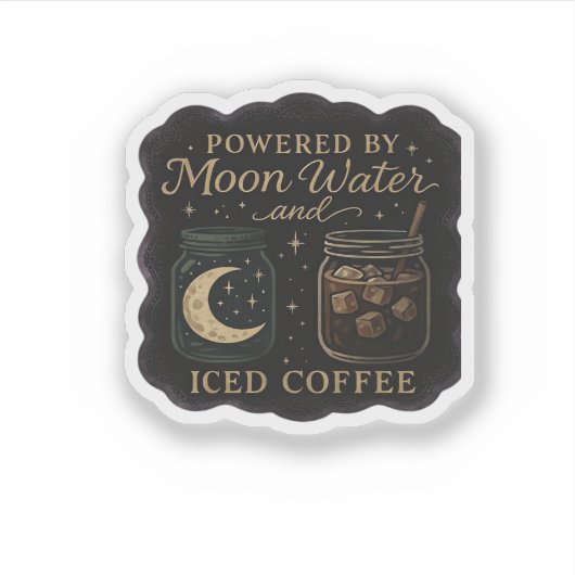 Whimsigoth Fantasy – Mystical Forests, Moons & Mag シール (正面)