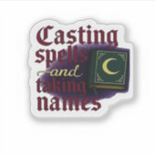 Whimsigoth Fantasy – Mystical Forests, Moons & Mag シール (正面)