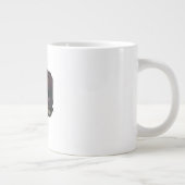 Whimsigoth Fantasy Mystical Forests, Moons & Magic ジャンボコーヒーマグカップ (右)