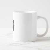 Whimsigoth Fantasy Mystical Forests, Moons & Magic ジャンボコーヒーマグカップ (右)